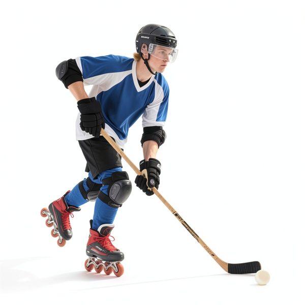 Tebery Street Hockey Ball PVC Light Up Outdoor Sports-5
