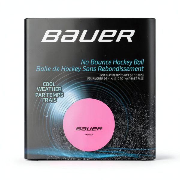 Nike No Bounce Hockey Balls Pink 4 Pack Kids-1