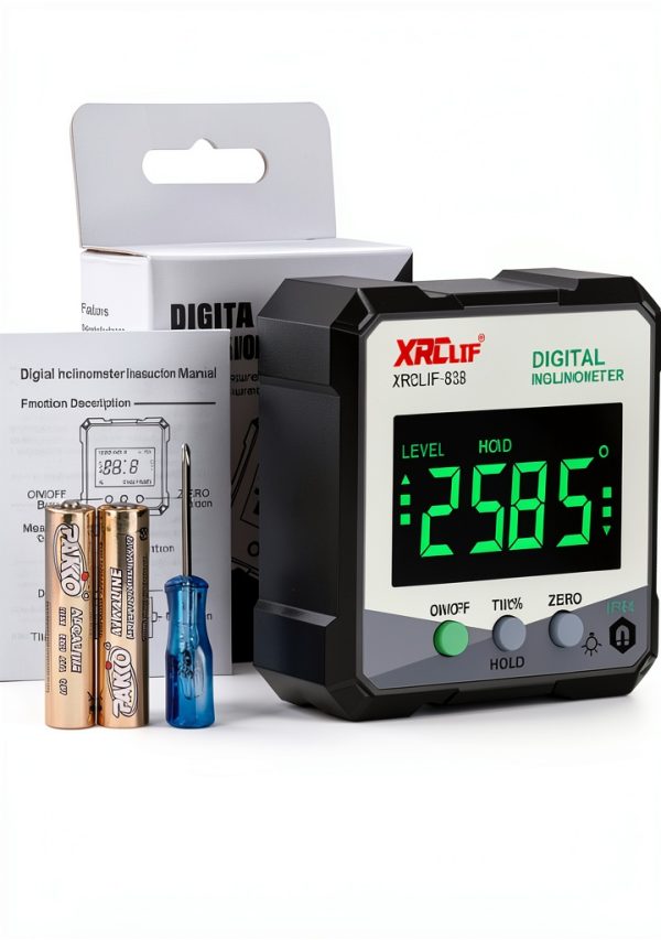 XRCLIF Digital Protractor Magnetic Angle Finder Tool-6