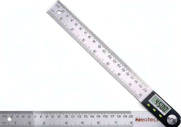 Neoteck Digital Angle Finder Ruler Stainless Steel-0