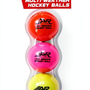 A&R Collectibles Hockey Balls TPR Red Yellow Adult-0
