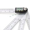 Saili Tools Digital Protractor Stainless Steel Ruler Angle-1