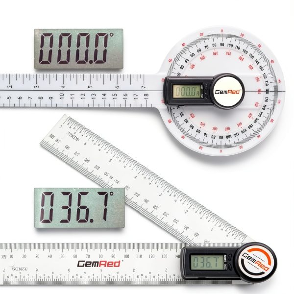 GemRed Digital Goniometer Physical Therapy Joint Measurement-9