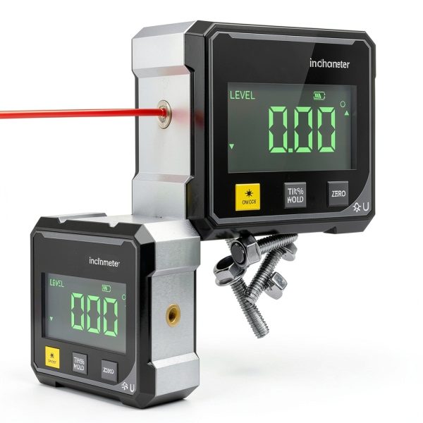 Sakerplus Digital Laser Angle Finder Protractor Tool-8