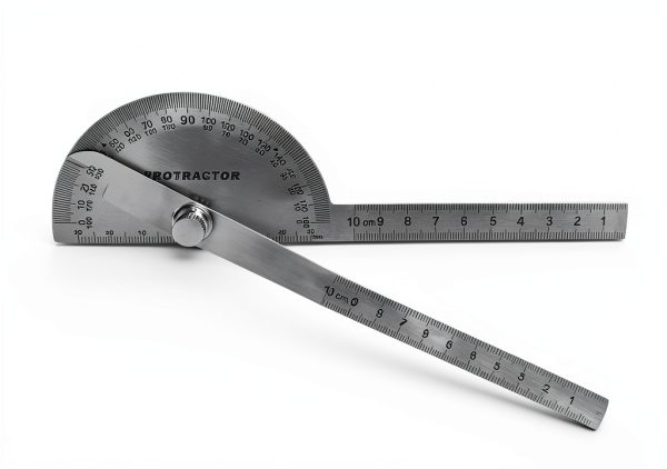 NORTOOLS Angle Finder Ruler Stainless Steel Protractor Tool-2