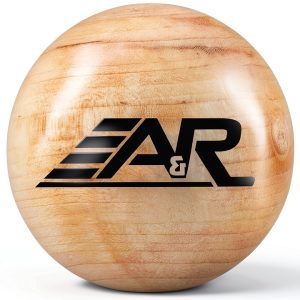Wooden Stick Handling Ball A&R Sports Training Hockey-0