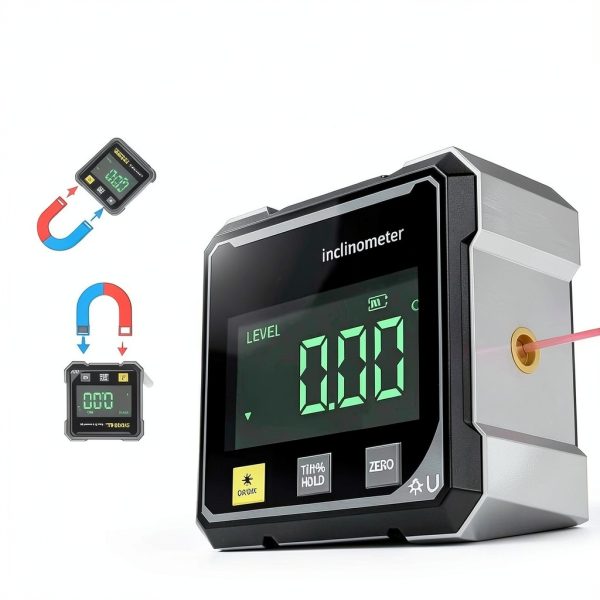 Sakerplus Digital Laser Angle Finder Protractor Tool-4