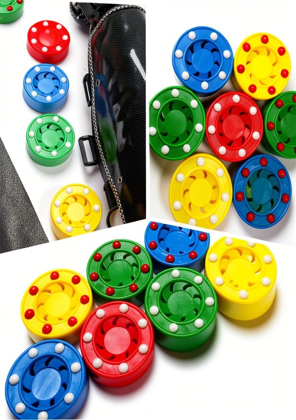 LIYONGHE Ice Hockey Puck PVC Material Universal Design-5