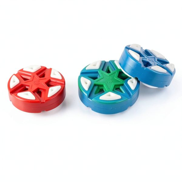 TOBWOLF Hockey Puck Durable Plastic Roller Design Training-1