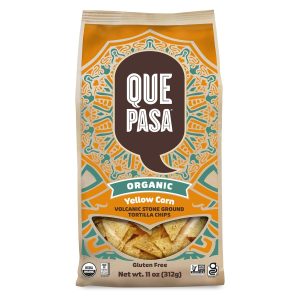 Que Pasa Organic Yellow Corn Tortilla Chips 11 Ounce-0