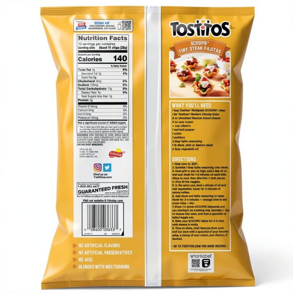 PepsiCo Multigrain Tortilla Chips Sturdy Dipping Snack-1