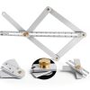 Aisikoo Corner Protractor Angle Finder Aluminum Alloy Tool-1