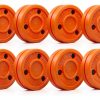 Green Biscuit NHL Hockey Pucks for Street Roller Ice-0
