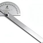 Shinwa Stainless Steel Protractor Construction Tool 8 Inch-0
