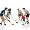 Tebery Street Hockey Ball PVC Light Up Outdoor Sports-6