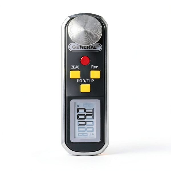 General Tools Digital Angle Gauge Stainless Steel Protractor-3