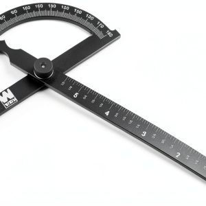WEN Aluminum Protractor Angle Gauge Laser Etched Scale-0