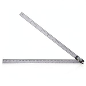 Saili Tools Digital Protractor Stainless Steel Ruler Angle-0