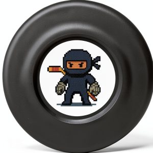 Ninja Puck OG Black Weighted Off Ice Hockey Training Puck-0