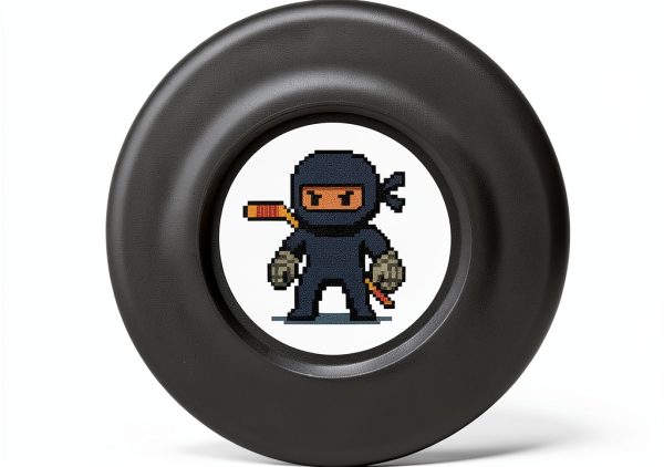 Ninja Puck OG Black Weighted Off Ice Hockey Training Puck-0