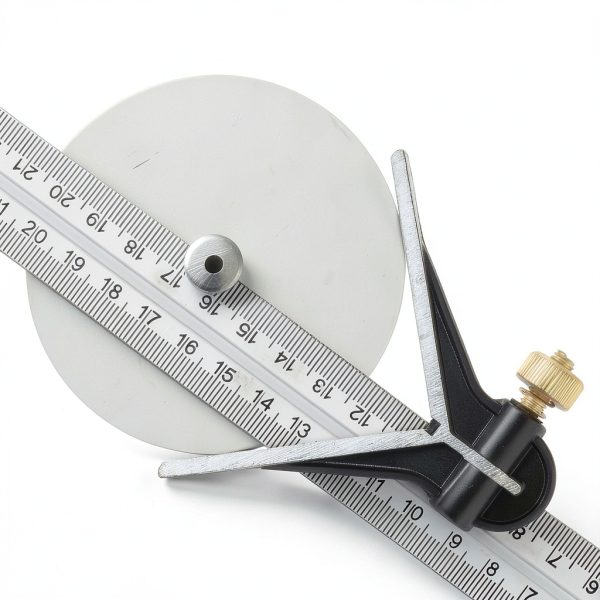 FLXDirect Stainless Steel Protractor Ruler Tool Professional-3