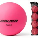 Nike No Bounce Hockey Balls Pink 4 Pack Kids-0