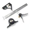FLXDirect Stainless Steel Protractor Ruler Tool Professional-6