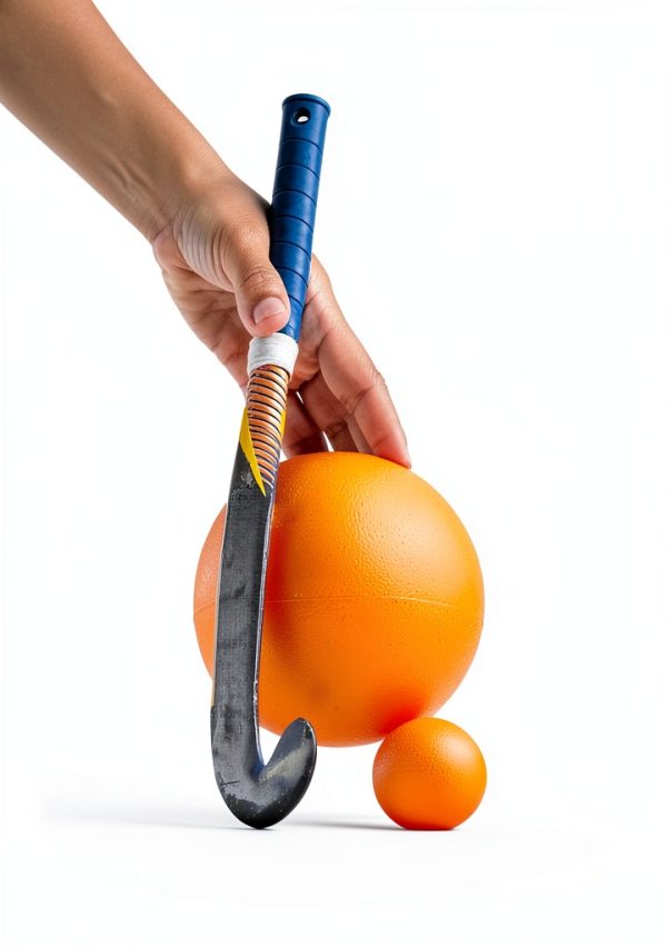 Poen Orange PVC Street Hockey Balls Kids Sports Equipment-2