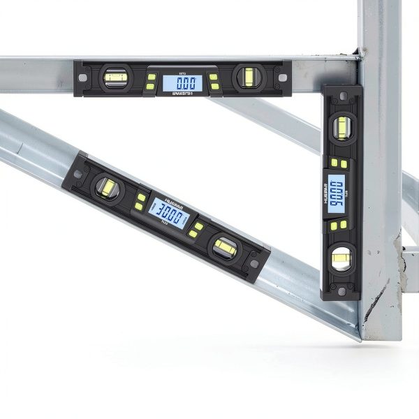 Huepar Digital Torpedo Level Magnetic V-Groove High-1