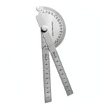 NORTOOLS Angle Finder Ruler Stainless Steel Protractor Tool-0