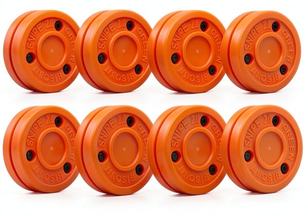 Green Biscuit NHL Hockey Pucks for Street Roller Ice-7