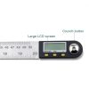 Saili Tools Digital Protractor Stainless Steel Ruler Angle-4