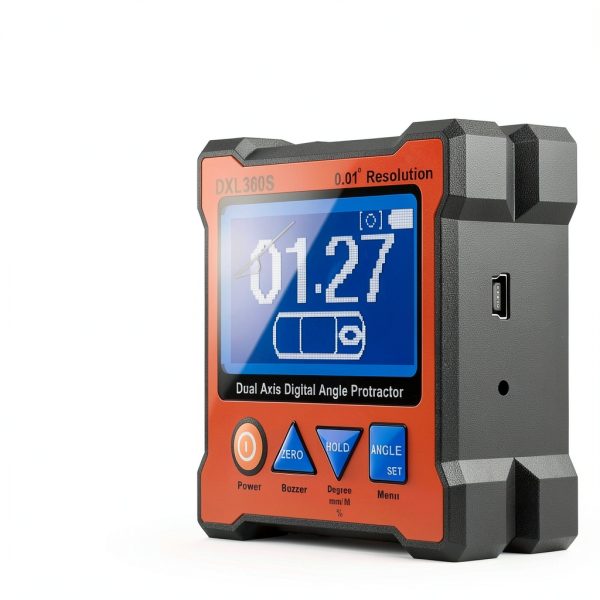 WIWU DXL360S Digital Protractor High Accuracy Magnetic Base-4
