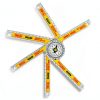 AUSDTOOLS Protractor Lightweight Plastic Angle Gauge-4