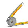 AUSDTOOLS Protractor Lightweight Plastic Angle Gauge-5