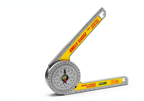 AUSDTOOLS Protractor Lightweight Plastic Angle Gauge-5