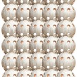 Franklin Sports Floorball Balls 30 Pack Official Size 72mm-0