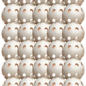 Franklin Sports Floorball Balls 30 Pack Official Size 72mm-0