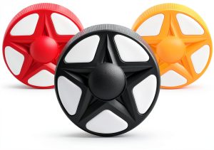 VioraWhite Roller Hockey Pucks PVC Material Multiple Colors-0