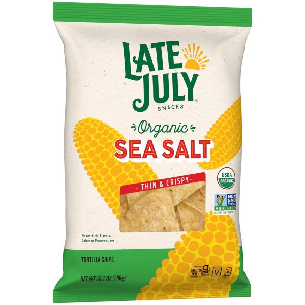 Late July Organic Tortilla Chips Sea Salt Gluten Free Snack-4