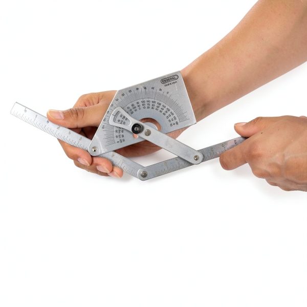 General Tools Stainless Steel Protractor Angle Finder-4