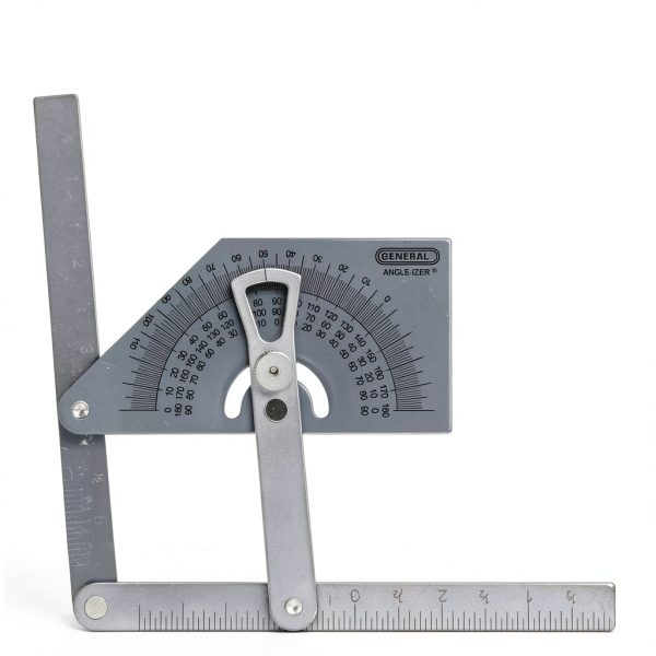 General Tools Stainless Steel Protractor Angle Finder-5