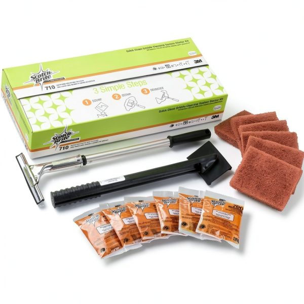 3M Scotch-Brite Griddle Cleaning Kit-0