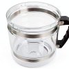 Glass Carafe 4L Fabater Distillation Flask with Stainless Steel Lid-3