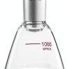 QWORK 1000ml Borosilicate Erlenmeyer Flask 2 Pack Thick 24 40 Joint-3