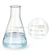 Erlenmeyer Flask PATIKIL 12 Pcs 150ml Graduated Borosilicate Glass-2