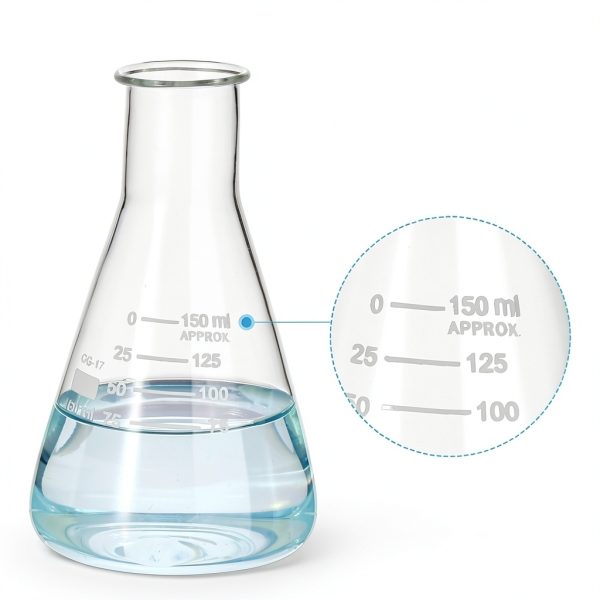 Erlenmeyer Flask PATIKIL 12 Pcs 150ml Graduated Borosilicate Glass-2