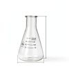 Erlenmeyer Flask PATIKIL 12 Pcs 150ml Graduated Borosilicate Glass-1