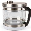 Glass Carafe 4L Fabater Distillation Flask with Stainless Steel Lid-0