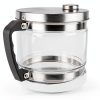 Glass Carafe 4L Fabater Distillation Flask with Stainless Steel Lid-6